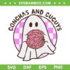 Ghost Conchas And Cucuys SVG PNG, Mexican Ghost Halloween Costume SVG, Funny Ghost Diy Style DXF SVG PNG EPS