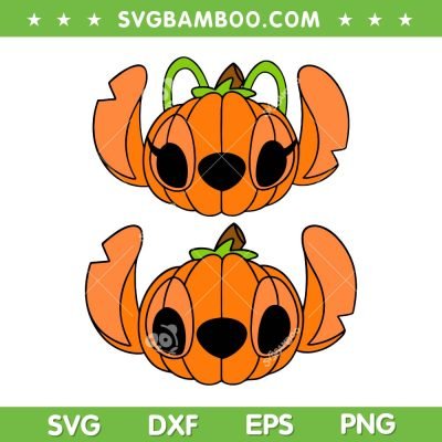 Stitch Pumpkin Head SVG PNG, Disney Halloween Pumpkin SVG, Pumpkin Disney Stitch DXF SVG PNG EPS Stitch Pumpkin Head SVG PNG, Disney Halloween Pumpkin SVG, Pumpkin Disney Stitch DXF SVG PNG EPS