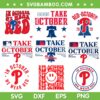 Take October Phillies SVG Bundle, Phillies Red October SVG Bundle, Philadelphia Phillies SVG Bundle