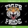 Tiger Pride PNG, Tiger Mascot School Sports Team PNG, Retro Tiger Head PNG Tiger Pride PNG, Tiger Mascot School Sports Team PNG, Retro Tiger Head PNG