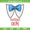 Tweedle Dum Costume SVG PNG, Halloween Fairytale Characters SVG, Tweedle Dee DXF SVG PNG EPS Tweedle Dum Costume SVG PNG, Halloween Fairytale Characters SVG, Tweedle Dee DXF SVG PNG EPS