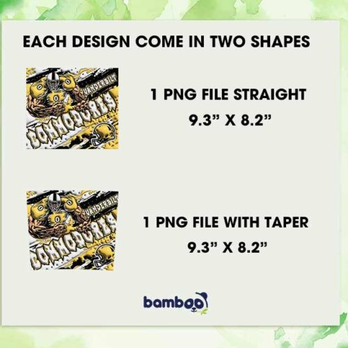 Vanderbilt Commodores 3D Inflated Tumbler Wrap PNG, NCAA Football Logo 20oz Skinny Tumbler Template PNG Vanderbilt Commodores 3D Inflated Tumbler Wrap PNG, NCAA Football Logo 20oz Skinny Tumbler Template PNG