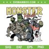 Halloween Monster Mash SVG PNG, Boo Ghost Witch Monster SVG, Monster Squad Friends DXF SVG PNG EPS Halloween Monster Mash SVG PNG, Boo Ghost Witch Monster SVG, Monster Squad Friends DXF SVG PNG EPS