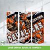 Virginia Cavaliers 3D Inflated Tumbler Wrap PNG, Cavaliers Football Teams 20oz Skinny Tumbler Template PNG Virginia Cavaliers 3D Inflated Tumbler Wrap PNG, Cavaliers Football Teams 20oz Skinny Tumbler Template PNG
