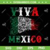 Viva Mexico SVG PNG, Mayan Calendar Mexican Flag SVG, Independence Day Mexican DXF SVG PNG EPS