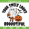 Your Smile Looks Bootiful SVG PNG, Dentist Ghost Halloween SVG, Cute Tooth With Ghost DXF SVG PNG EPS Your Smile Looks Bootiful SVG PNG, Dentist Ghost Halloween SVG, Cute Tooth With Ghost DXF SVG PNG EPS
