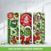 3D Inflated Grinch Coffee Tumbler Wrap PNG, Grinchmas Coffee Blend 20oz Skinny Tumbler Template PNG 3D Inflated Grinch Coffee Tumbler Wrap PNG, Grinchmas Coffee Blend 20oz Skinny Tumbler Template PNG