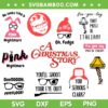 A Christmas Story SVG Bundle, Home Alone SVG Bundle, Christmas Kevin DXF SVG PNG EPS