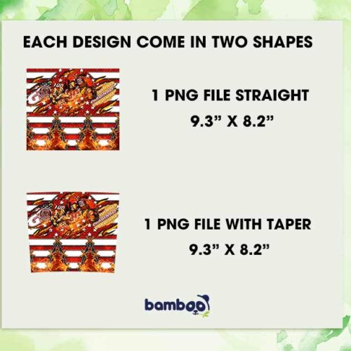 Arizona Cardinals Mascot Tumbler Wrap PNG, Cardinals Football 20oz Skinny Tumbler Template PNG