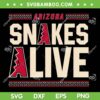 Arizona Snakes Alive SVG PNG, Alabama Shakes SVG, Arizona Diamondbacks Alternate DXF SVG PNG EPS