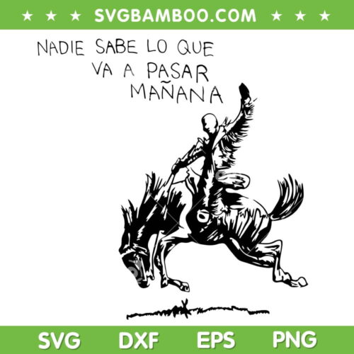 Bad Bunny Most Wanted Tour 2024 SVG, Nadie Sabe Lo Que Va A Pasar Manana SVG, Bad Bunny New Album Cover DXF SVG PNG EPS