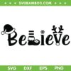 Believe Christmas Silhouette SVG PNG, Merry Christmas 2023 SVG, Christmas Santa Hat DXF SVG PNG EPS Believe Christmas Silhouette SVG PNG, Merry Christmas 2023 SVG, Christmas Santa Hat DXF SVG PNG EPS
