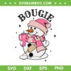 Bougie Snowman Cup And Bag SVG PNG, Christmas Snowman Boo jee Stanley Tumbler SVG, Pink Snowman DXF SVG PNG EPS