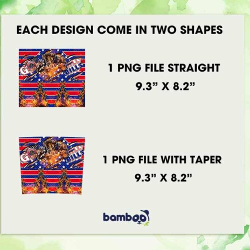 Buffalo Bills Mascot Tumbler Wrap PNG, NFL Bills Logo 20oz Skinny Tumbler Template PNG Buffalo Bills Mascot Tumbler Wrap PNG, NFL Bills Logo 20oz Skinny Tumbler Template PNG