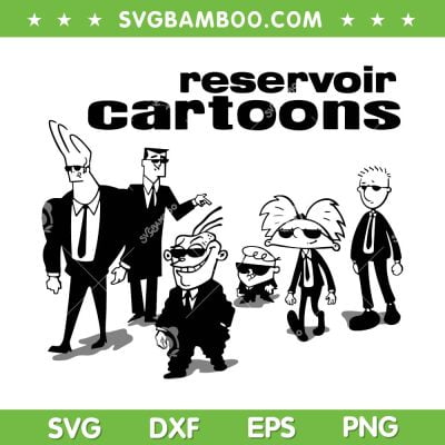 Cartun Dogs V4 SVG PNG, Cartoons Reservoir SVG, Love Cartoon DXF SVG PNG EPS