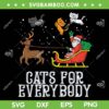 Christmas Cats For Everybody SVG PNG, Santa Christmas And Cat SVG, Merry Christmas Cat DXF SVG PNG EPS Christmas Cats For Everybody SVG PNG, Santa Christmas And Cat SVG, Merry Christmas Cat DXF SVG PNG EPS
