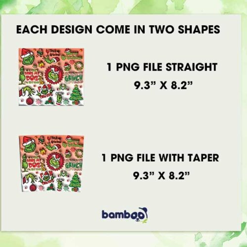 Christmas Grinch 3D Inflated Tumbler Wrap PNG, Drink Up Grinches 20oz Skinny Tumbler Template PNG Christmas Grinch 3D Inflated Tumbler Wrap PNG, Drink Up Grinches 20oz Skinny Tumbler Template PNG