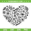 Christmas Heart SVG PNG, Merry And Bright Xmas Heart SVG, Merry Christmas Heart DXF SVG PNG EPS Christmas Heart SVG PNG, Merry And Bright Xmas Heart SVG, Merry Christmas Heart DXF SVG PNG EPS