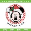 Christmas Santa Mickey Checkered SVG PNG, Mickey Santa Hat SVG, Mickey Mouse Christmas DXF SVG PNG EPS Christmas Santa Mickey Checkered SVG PNG, Mickey Santa Hat SVG, Mickey Mouse Christmas DXF SVG PNG EPS