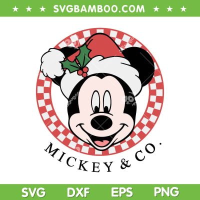 Christmas Santa Mickey Checkered SVG PNG, Mickey Santa Hat SVG, Mickey Mouse Christmas DXF SVG PNG EPS Christmas Santa Mickey Checkered SVG PNG, Mickey Santa Hat SVG, Mickey Mouse Christmas DXF SVG PNG EPS