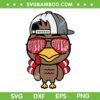 Cute Boy Turkey SVG PNG, Thanksgiving Turkey Baby SVG, Gobble Gobble Turkey DXF SVG PNG EPS