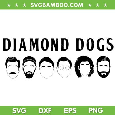 Diamond Dogs SVG PNG, Richmond Lasso Kent SVG, Diamond Dogs New Album DXF SVG PNG EPS Diamond Dogs SVG PNG, Richmond Lasso Kent SVG, Diamond Dogs New Album DXF SVG PNG EPS