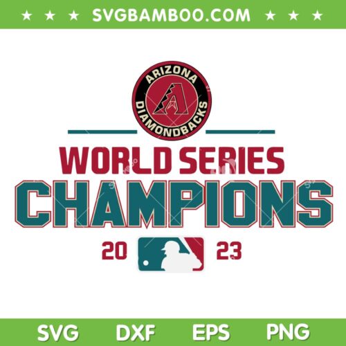 Diamondbacks NLCS 2023 Champions SVG PNG, Arizona Diamondbacks World Series 2023 SVG, Dbacks Baseball DXF SVG PNG EPS