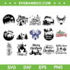 Disney Christmas SVG Bundle, Santa Reindeer Christmas Bundle SVG Bundle, Merry Christmas 2023 DXF SVG PNG EPS