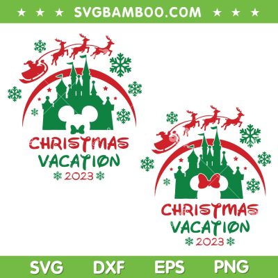 Disney Christmas Vacation 2023 SVG PNG, Mickey And Minnie Christmas 2023 SVG, Disney World Vacation 2023 DXF SVG PNG EPS Disney Christmas Vacation 2023 SVG PNG, Mickey And Minnie Christmas 2023 SVG, Disney World Vacation 2023 DXF SVG PNG EPS