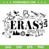 Eras Tour SVG PNG, Taylors Version SVG, Taylor Swift The Eras Tour Symbols DXF SVG PNG EPS