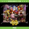 Fraggle Rock 40th Anniversary PNG, Birthday Party 40th Anniversary PNG, Fraggle Rock Est 1983 PNG Fraggle Rock 40th Anniversary PNG, Birthday Party 40th Anniversary PNG, Fraggle Rock Est 1983 PNG