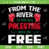 Free Palestine SVG PNG, Arabic Support Palestine SVG, From The River To The Sea Palestine DXF SVG PNG EPS