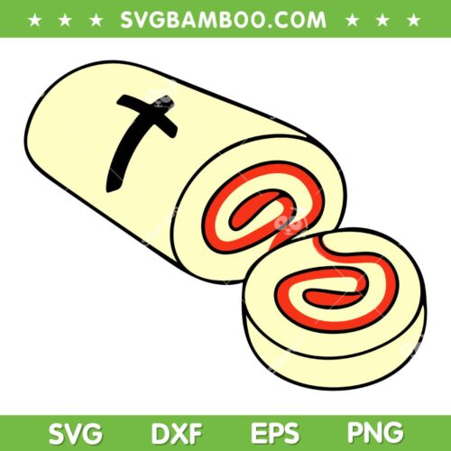 Realistic Jelly Roll Music Pun SVG PNG, Funny Jelly Roll Cake SVG, Country Music DXF SVG PNG EPS
