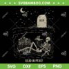 Funny Read In Peace Skeleton SVG PNG, Halloween Reading Books SVG, RIP Skeleton DXF SVG PNG EPS Funny Read In Peace Skeleton SVG PNG, Halloween Reading Books SVG, RIP Skeleton DXF SVG PNG EPS