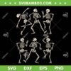 Funny Skeletons Dance SVG PNG, Halloween Skeleton Party Dancing SVG, Dancing Skeletons DXF SVG PNG EPS Funny Skeletons Dance SVG PNG, Halloween Skeleton Party Dancing SVG, Dancing Skeletons DXF SVG PNG EPS