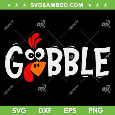 Giant Turkey Face SVG PNG, Thanksgiving Gobble Face SVG, Gobble Turkey Face DXF SVG PNG EPS Giant Turkey Face SVG PNG, Thanksgiving Gobble Face SVG, Gobble Turkey Face DXF SVG PNG EPS