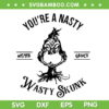 Grinch You're A Nasty Wasty Skunk SVG PNG, Mister Grinch Quote SVG, Mr Grinch Christmas DXF SVG PNG EPS