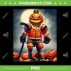 Halloween Hockey Season Pumpkin Player PNG, Hockey Pumpkin Halloween PNG, Sport Halloween PNG