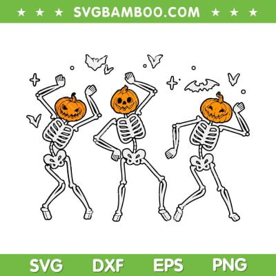 Halloween Pumpkin Dancing Skeleton SVG, Funny Skeleton Pumpkin Head SVG, Funny Pumpkin Head DXF SVG PNG EPS Halloween Pumpkin Dancing Skeleton SVG, Funny Skeleton Pumpkin Head SVG, Funny Pumpkin Head DXF SVG PNG EPS