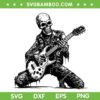 Halloween Skeleton Playing Guitar SVG PNG, Rock And Roll Skull Skeleton SVG, Skeleton With Guitar DXF SVG PNG EPS Halloween Skeleton Playing Guitar SVG PNG, Rock And Roll Skull Skeleton SVG, Skeleton With Guitar DXF SVG PNG EPS