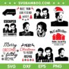 Home Alone SVG Bundle, Kevin McCallister SVG Bundle, Merry Christmas Ya Filthy Animal DXF SVG PNG EPS