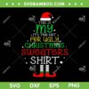 It's Too Hot For Ugly Christmas Shirt SVG, Funny Xmas Tree Quote SVG, Ugly Christmas DXF SVG PNG EPS
