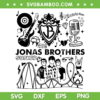 Jonas Brothers Tour SVG PNG, Jonas Brothers Sucker SVG, Music Band DXF SVG PNG EPS Jonas Brothers Tour SVG PNG, Jonas Brothers Sucker SVG, Music Band DXF SVG PNG EPS