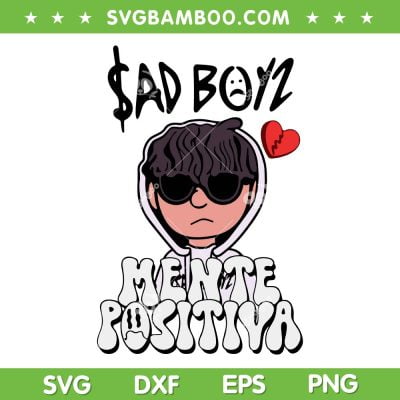 Junior H Mente Positiva Sad Boys SVG PNG, Sad Boys Junior H SVG, Junior H Broken Heart DXF SVG PNG EPS Junior H Mente Positiva Sad Boys SVG PNG, Sad Boys Junior H SVG, Junior H Broken Heart DXF SVG PNG EPS