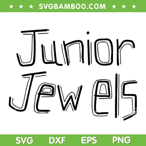 Junior Jewels Men Women SVG PNG, Taylor Swift 1989 Junior Jewels SVG, Taylor Swift Inspired DXF SVG PNG EPS