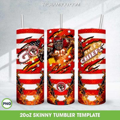 Kansas City Chiefs Mascot Tumbler Wrap PNG, NFL Chiefs 20oz Skinny Tumbler Template PNG Kansas City Chiefs Mascot Tumbler Wrap PNG, NFL Chiefs 20oz Skinny Tumbler Template PNG