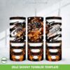 Las Vegas Raiders Mascot Tumbler Wrap PNG, Raiders Football Team Logo 20oz Skinny Tumbler Template PNG
