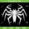 Marvel Spider Man 2 SVG PNG, Venom Chest Spider Emblem SVG, Venom Spider DXF SVG PNG EPS