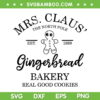 Mrs Claus Gingerbread Bakery SVG PNG, Bakery Real Good Cookies SVG, Christmas Bakery DXF SVG PNG EPS Mrs Claus Gingerbread Bakery SVG PNG, Bakery Real Good Cookies SVG, Christmas Bakery DXF SVG PNG EPS