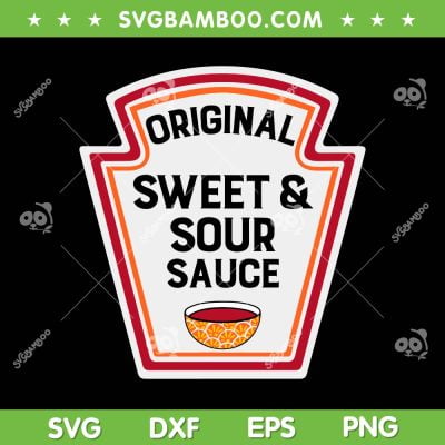 Original Sweet And Sour Sauce Costume SVG, Cute Group Condiments Halloween SVG, Funny Sweet Sour DXF SVG PNG EPS Original Sweet And Sour Sauce Costume SVG, Cute Group Condiments Halloween SVG, Funny Sweet Sour DXF SVG PNG EPS